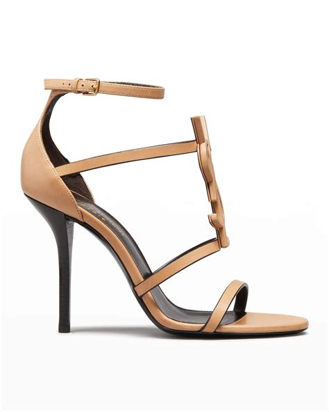 cassandra ysl stiletto sandals|saint laurent bleach flat sandals.